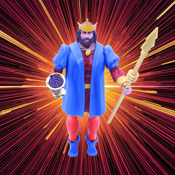 MOTU Classics King Randor Figur 18 cm (Mattel 2012)